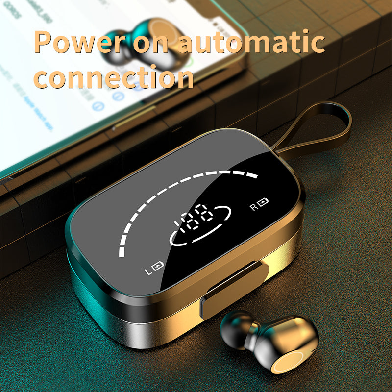 K2 TWS Bluetooth Earphones Wireless Earbuds with HD Mirror Digital Display Charging Case for Android iPhone K2 TWS Bluetooth Earphones Wireless Earbuds with HD Mirror Digital Display Charging Case for Android iPhone